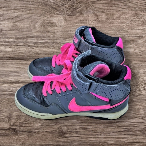 Nike SB Morgan Mid 2 JR Ball Shoes Pink Blast/Dark Gray - Picture 1 of 10